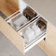 Peggy Drawer Organizer, Set Of 2, White
