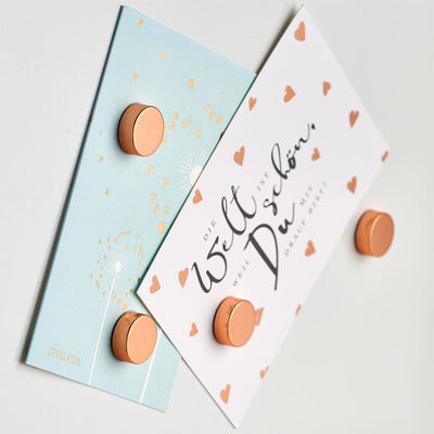 Magnet Set, 4pcs, Extra Strong - Various Colours