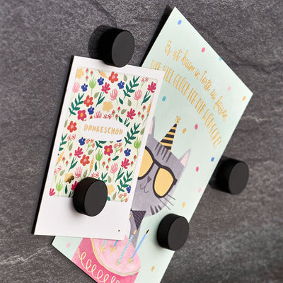 Magnet Set, 4pcs, Extra Strong - Various Colours