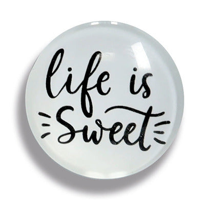 Magnet Set , 4pcs, Plastic/Glass - Various Designs