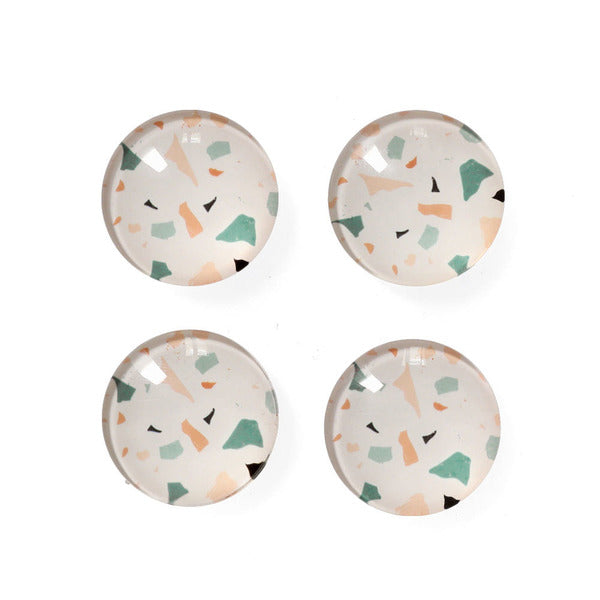Magnet Set , 4pcs, Plastic/Glass - Various Designs