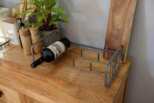 KitchenCraft Living Nostalgia Stackable Wine Rack for 4 Bottles