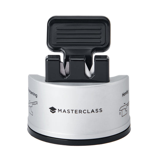 MasterClass Smart Sharp Dual Knife Sharpener Silver