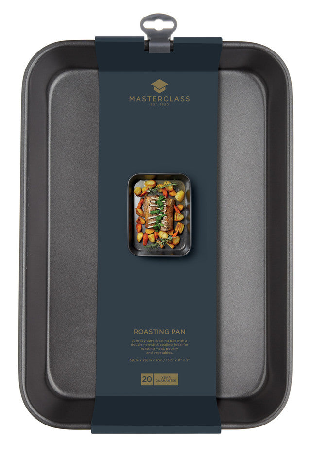 MasterClass Non-Stick Roasting Pan, 39cm x 28cm