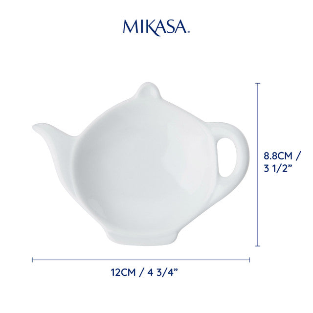 Mikasa Chalk Porcelain Teabag Tidy - The Organised Store