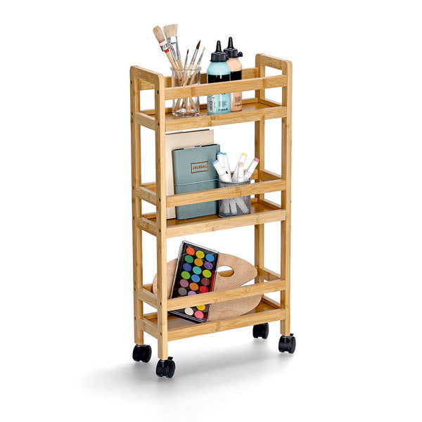 Niche Slim Trolly- Bamboo/Mdf