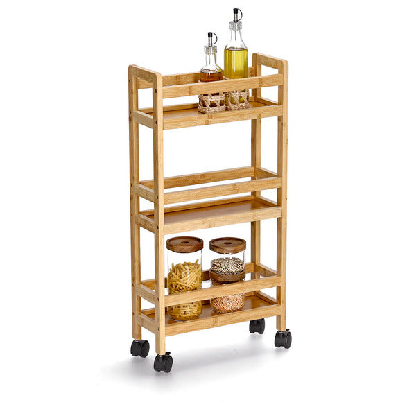 Niche Slim Trolly- Bamboo/Mdf
