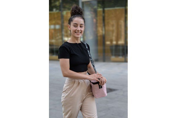 On the go Lunchbag Black- 4L