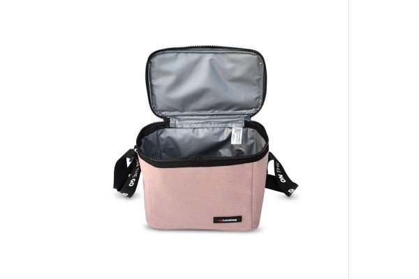 On the go Lunchbag Black- 4L