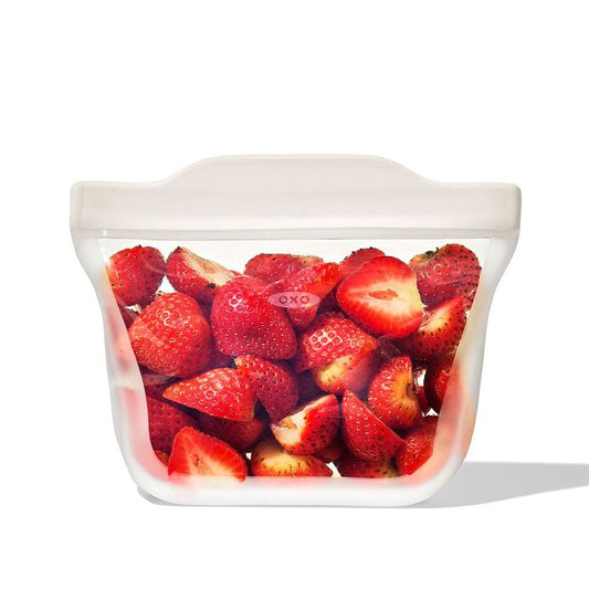 Silicone Reusable Bag - Stand-Up Snack -12 oz- 355ml