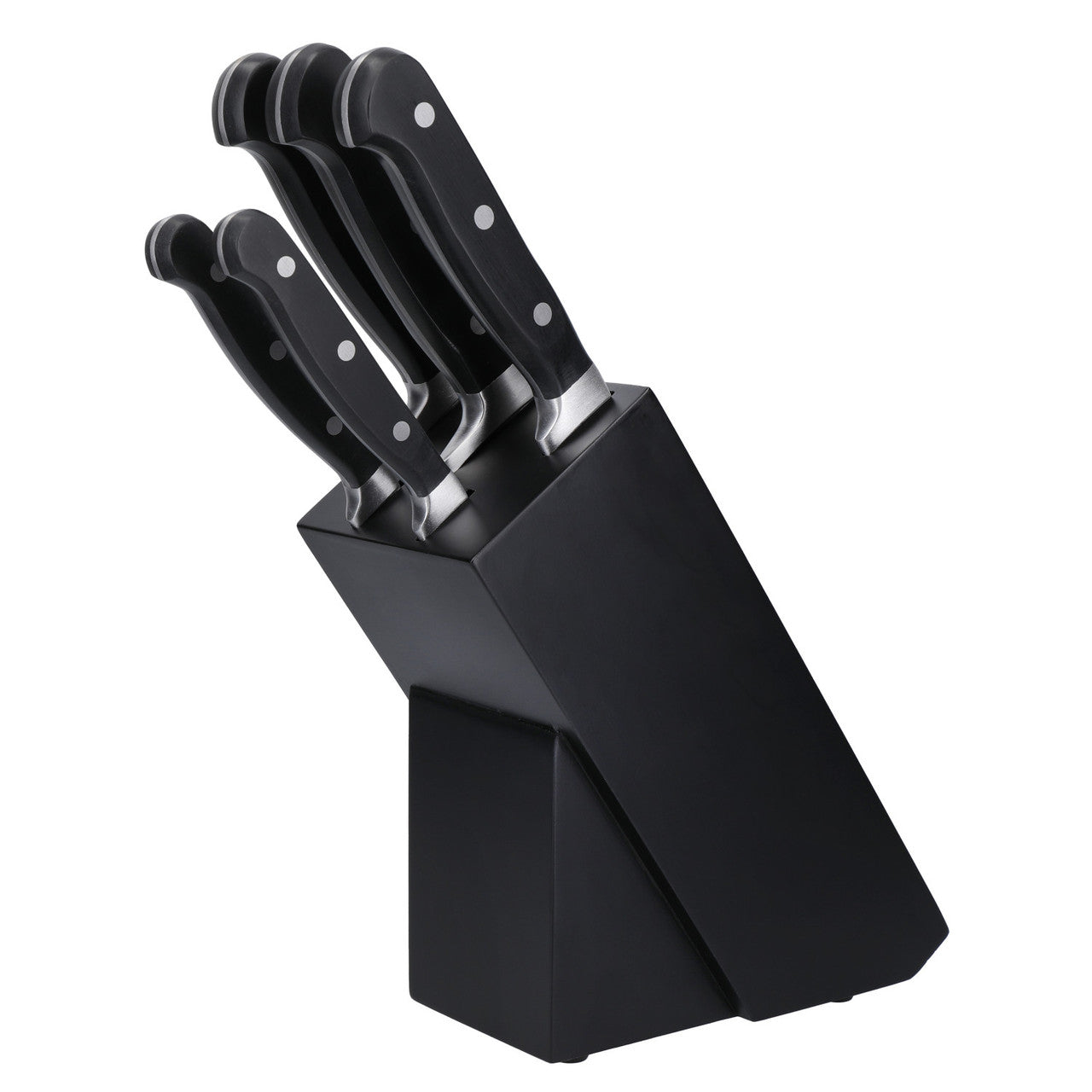 MasterClass Tipless Knife Block, 5 Piece Set