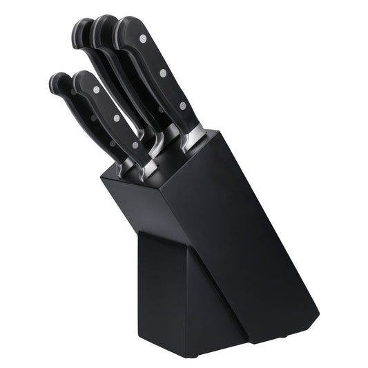 MasterClass Tipless Knife Block, 5 Piece Set