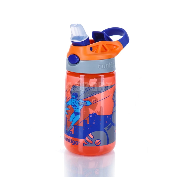 Gizmo Flip Kids Water Bottle With Straw 420ml - Superhero