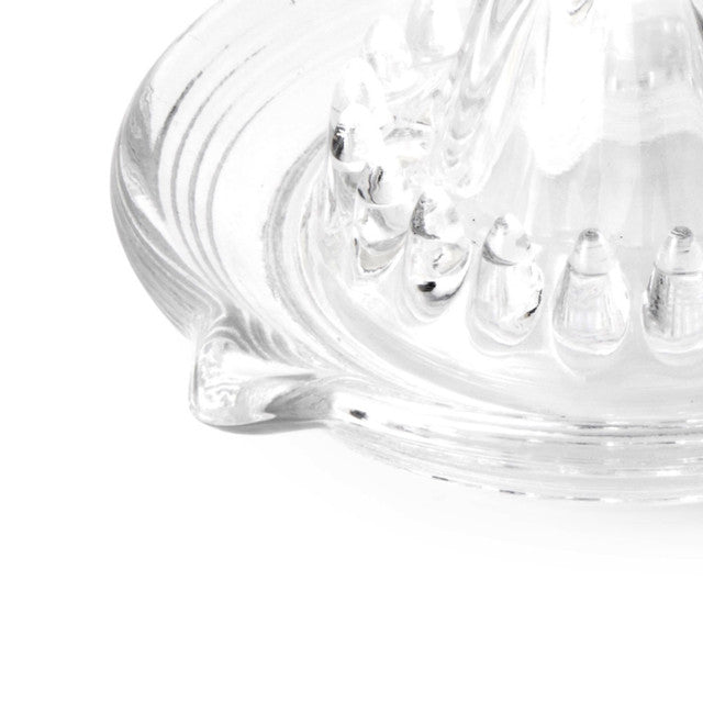 Round Glass Lemon / Citrus Fruit Squeezer