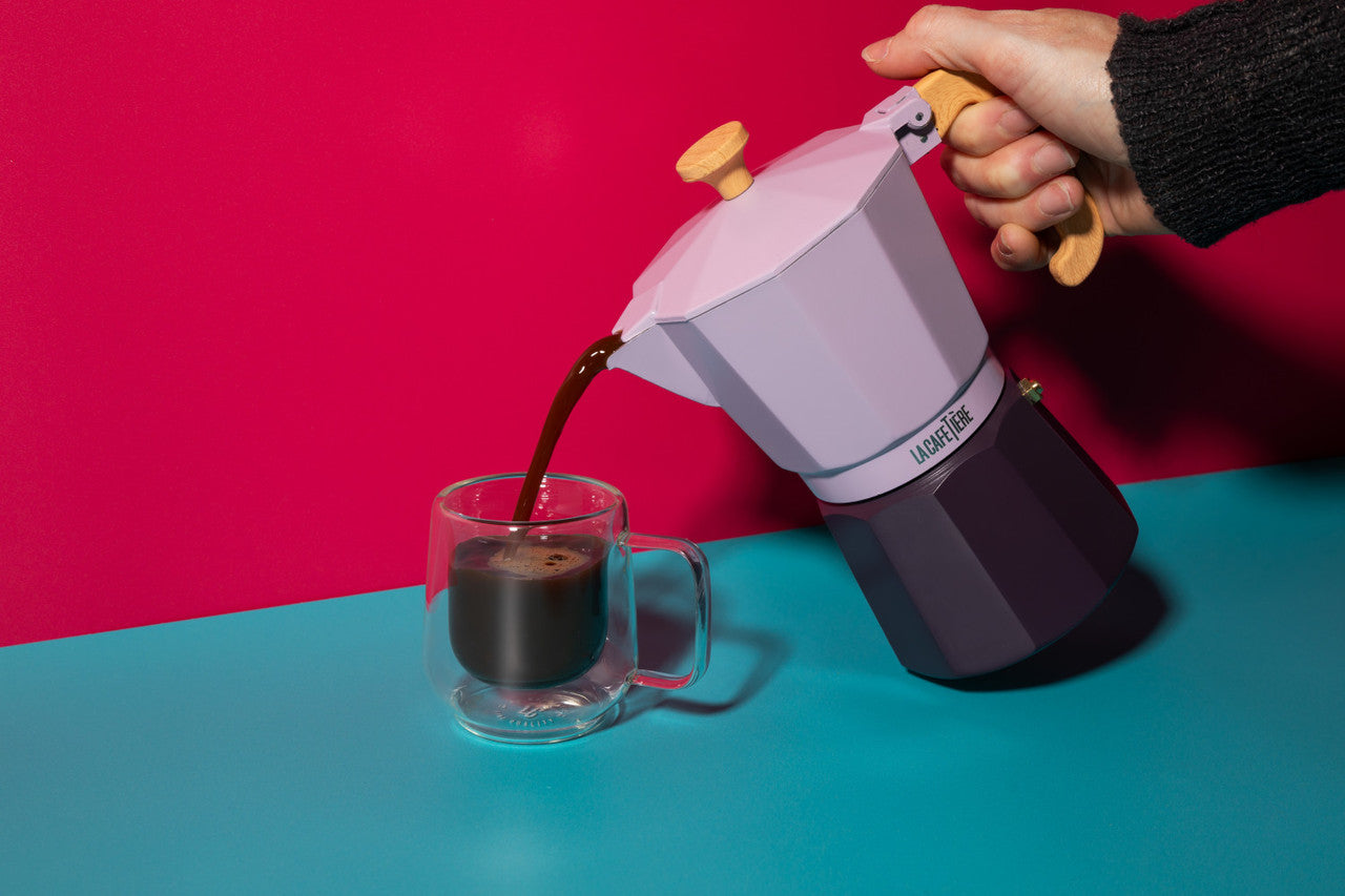 La Cafetière Venice 3 Cup Espresso Maker- Two Tone