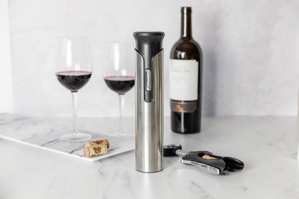 Stainless Steel Electric Corkscrew