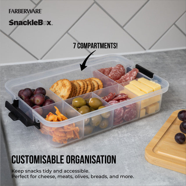 Farberware SnackleBox Bamboo Board and Box