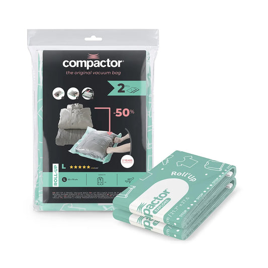 Set 2 Roll Up Compactor Bags- Large