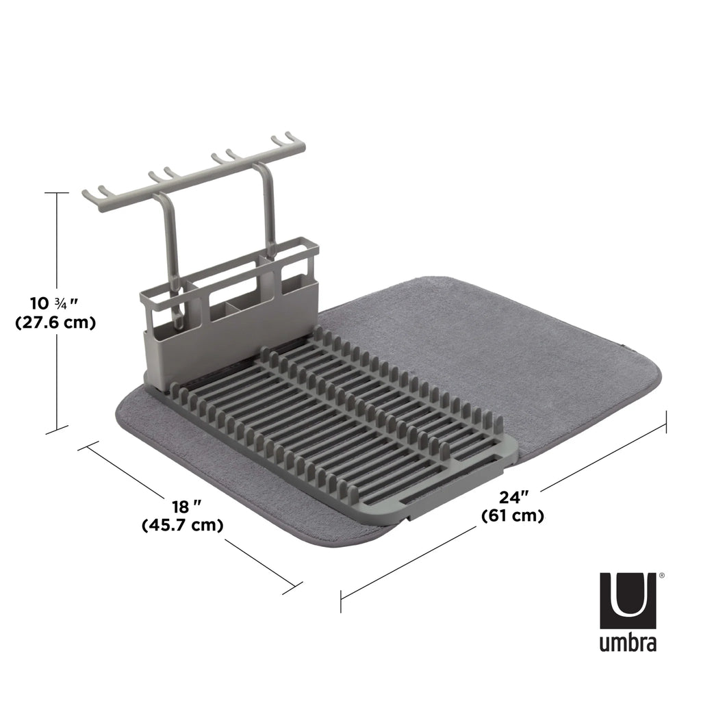 Udry Drying Mat With Dish Rack