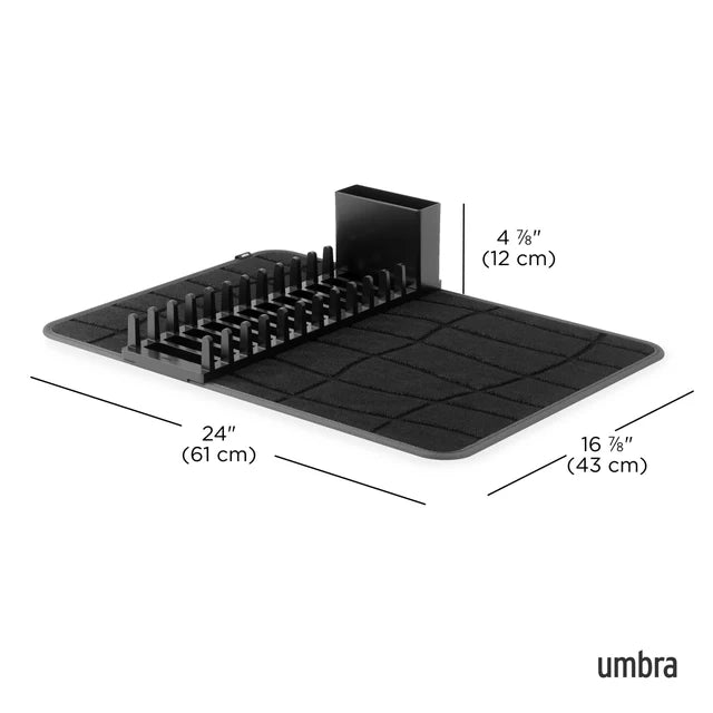 UDry Ultra Drying Rack with Mat - Sand or Black - The Organised Store