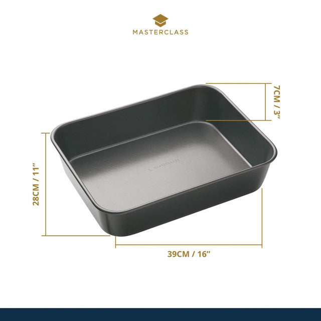 MasterClass Non-Stick Roasting Pan, 39cm x 28cm