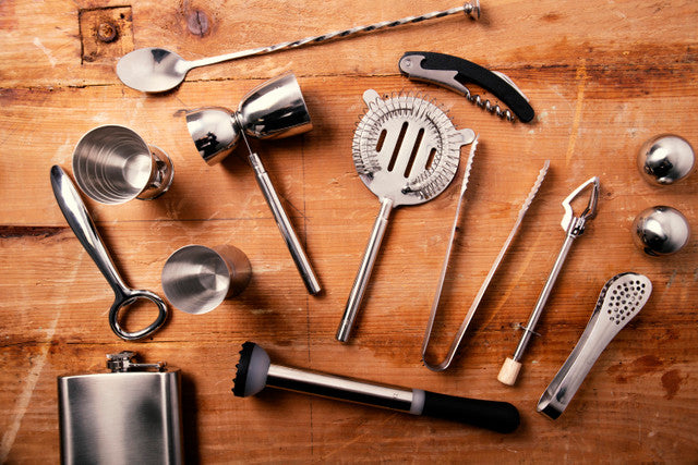 BarCraft Stainless Steel Cocktail Strainer