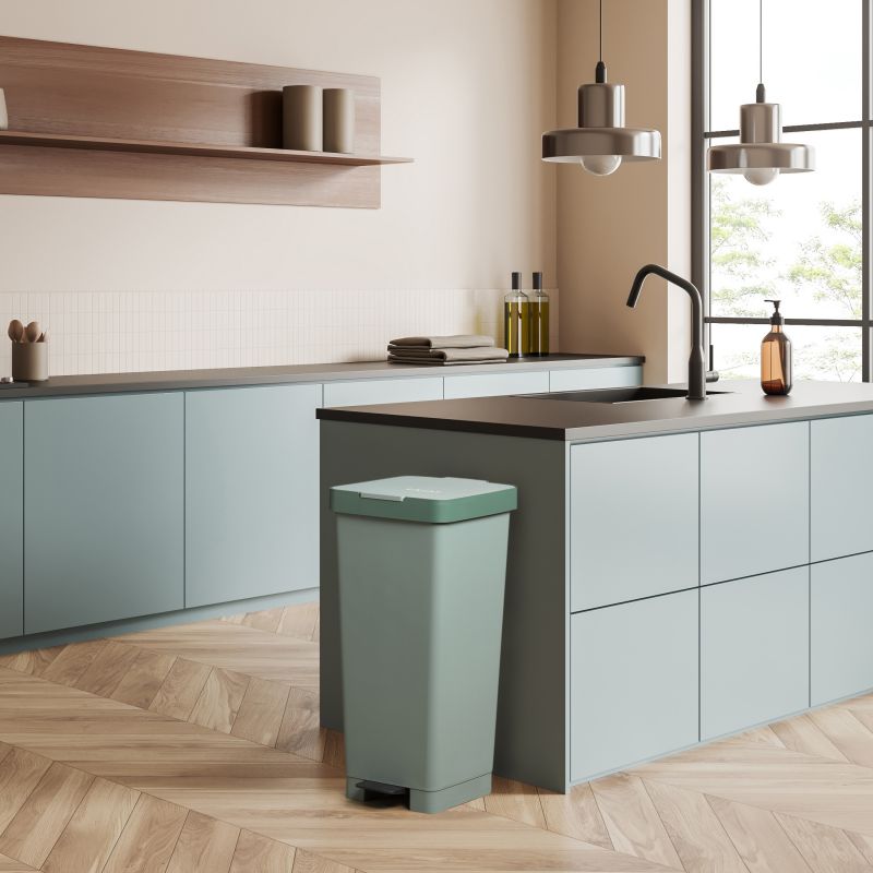 Pedal Bin 40L Smart Sage Green
