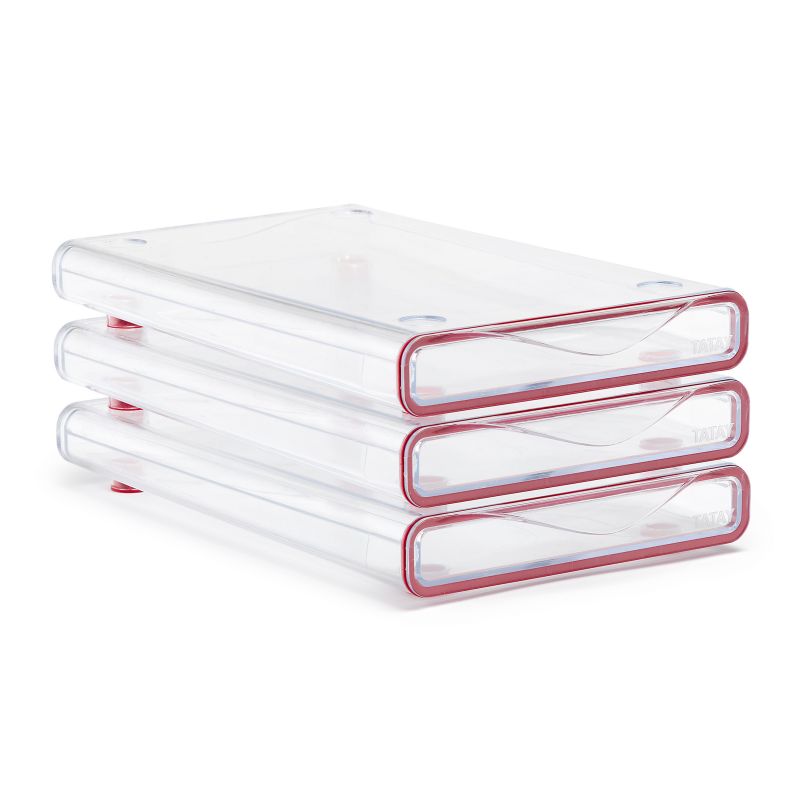 Set 3 Fridge Organizer Drawer - S Fresh Box