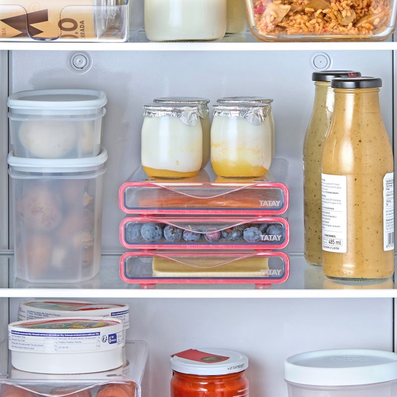 Set 3 Fridge Organizer Drawer - S Fresh Box