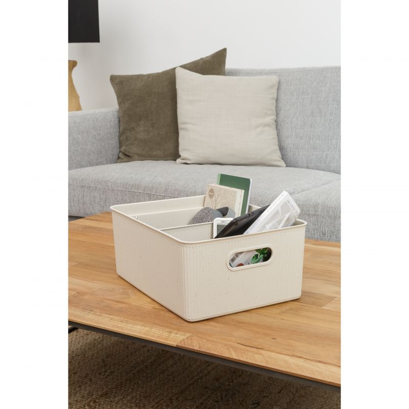 Storage Basket L 15L Baobab Ecohome