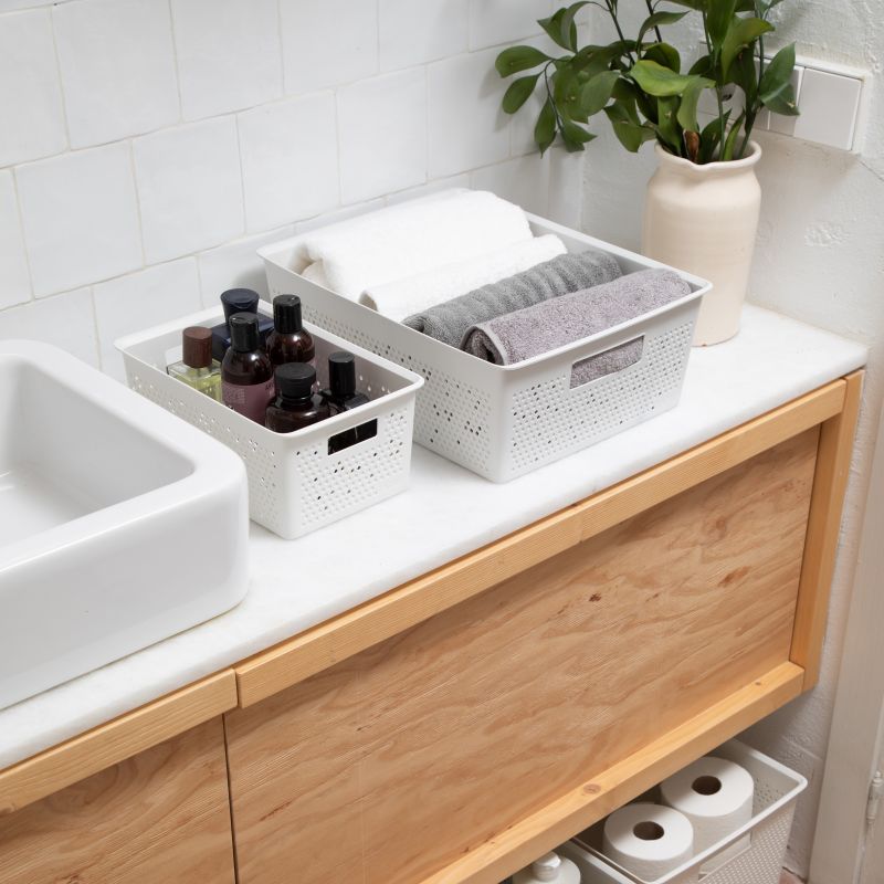 Storage Basket S 4L Bohol Sky White