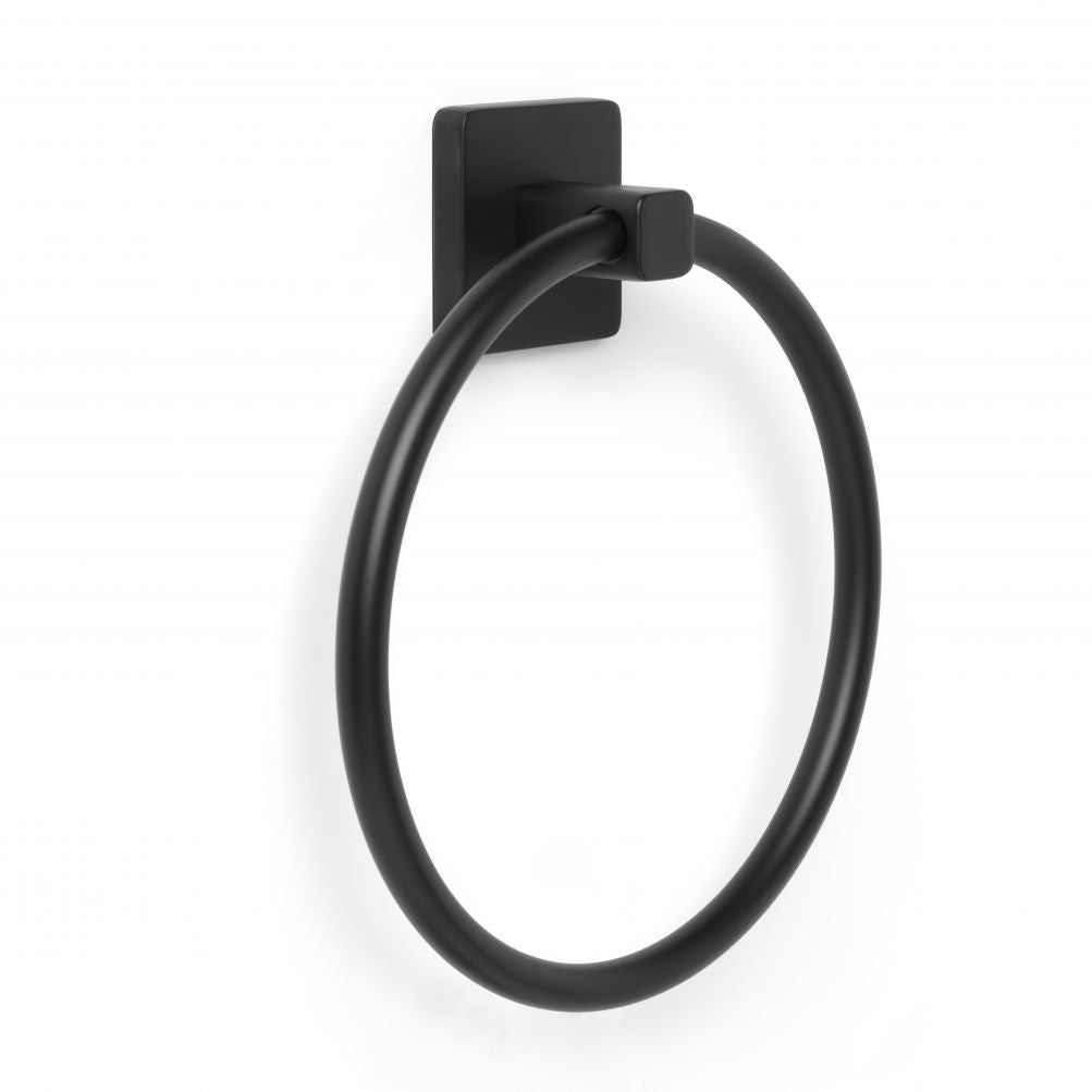 Towel Ring Nero Black