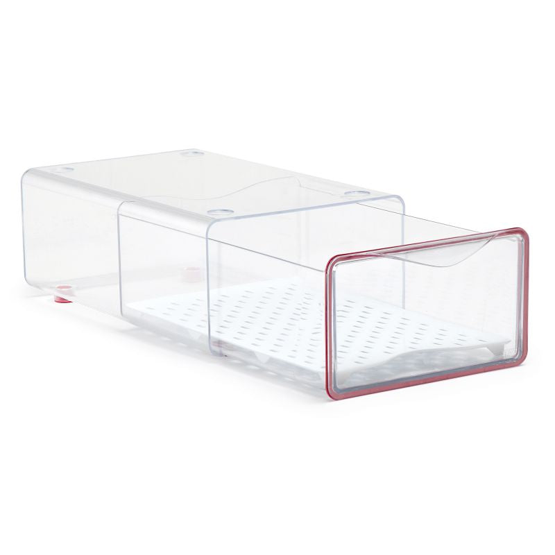 Fridge Organizer Drawer - L Rack Fresh Box