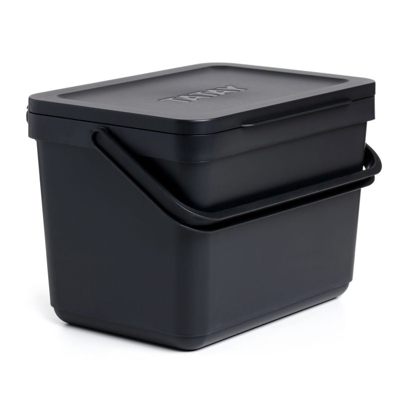 Organic Bin 6L Smart W/O Bracket Black