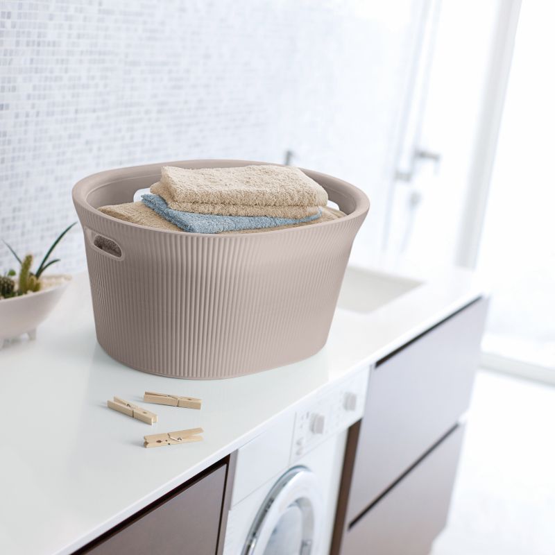 Laundry Basket Baobab Taupe