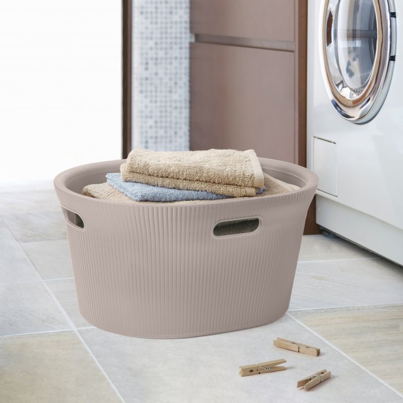 Laundry Basket Baobab Taupe