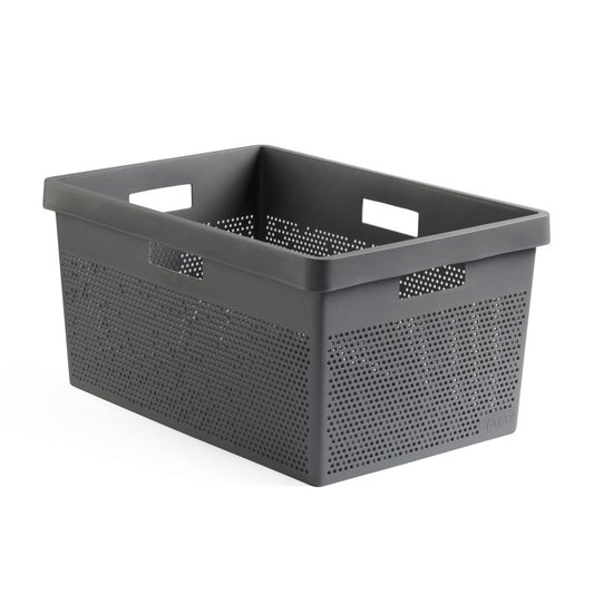 Laundry Basket Bohol Anthracite Grey