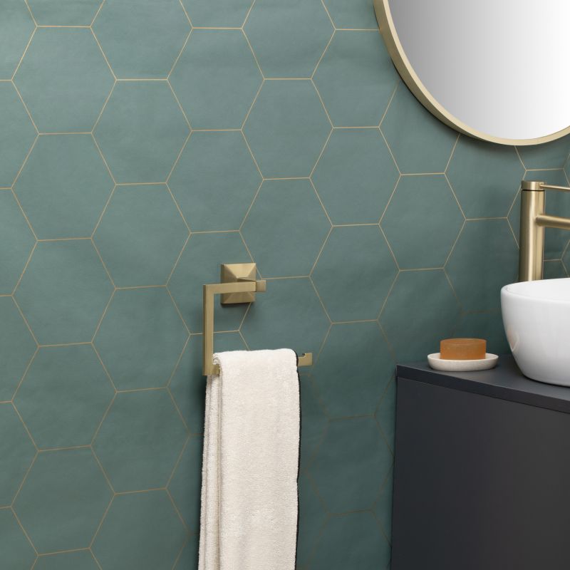 Towel Ring Iconik + Gf Gold