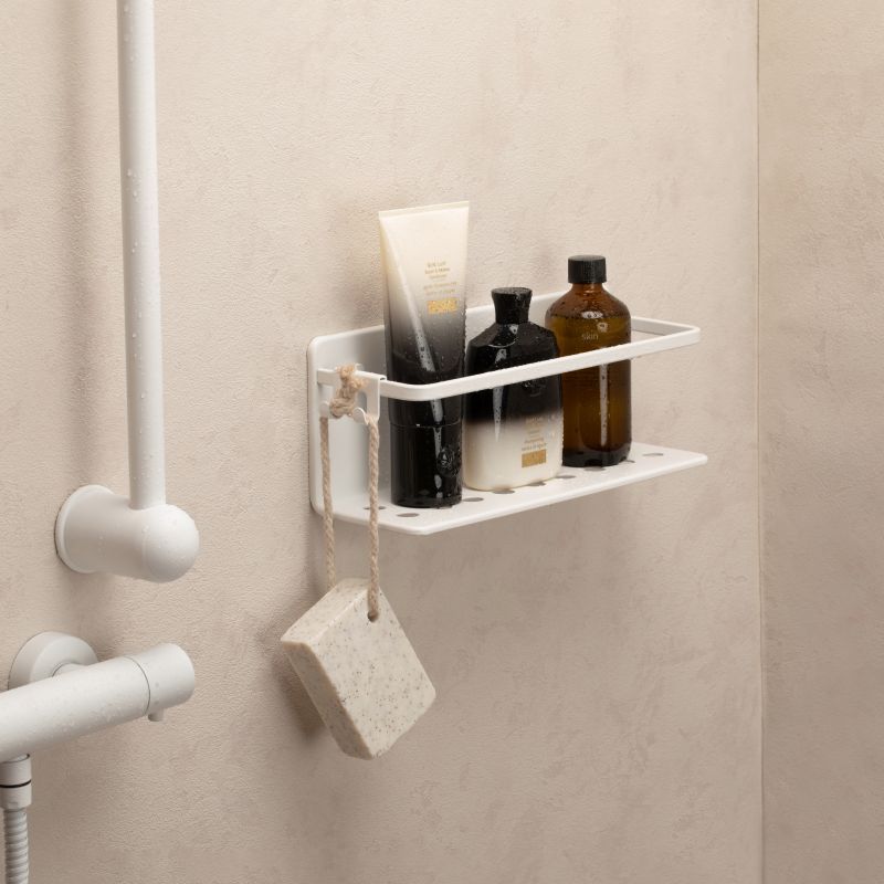 Rectang.Storage Basket Serenity  Artic White