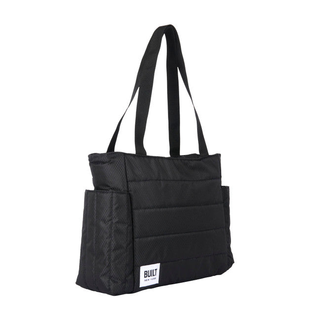 BUILT Puffer Lunch Tote Bag - 7.2L - Black