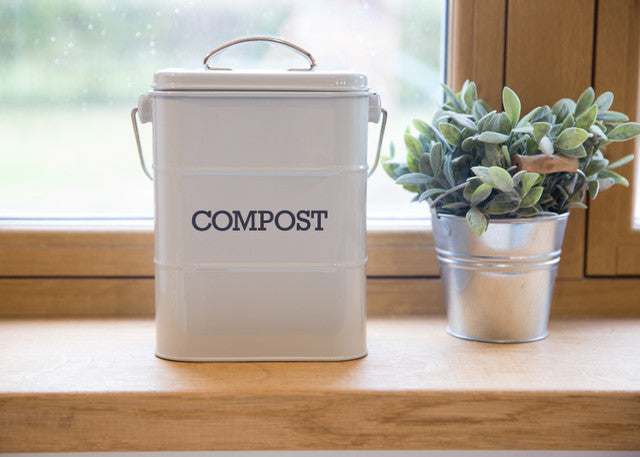 Living Nostalgia French Grey Compost Bin
