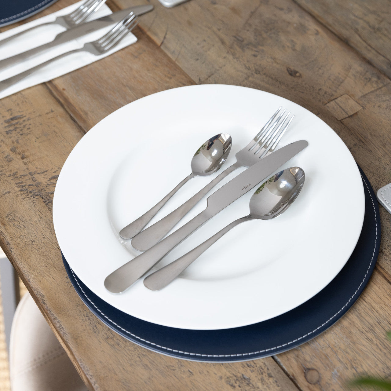 Mikasa Ciara Satin Symmetry 16 Piece Cutlery Set