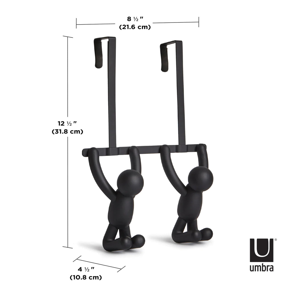 Buddy Over Door Hook Black or White