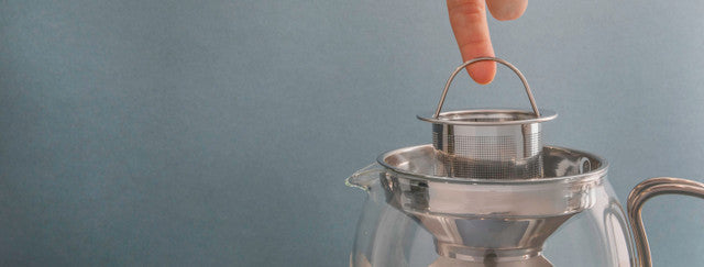 La Cafetière Izmir Glass Tea Infuser, 4-Cup, Stainless Steel