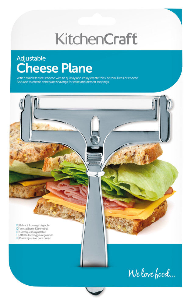 Deluxe Adjustable Cheese Planer