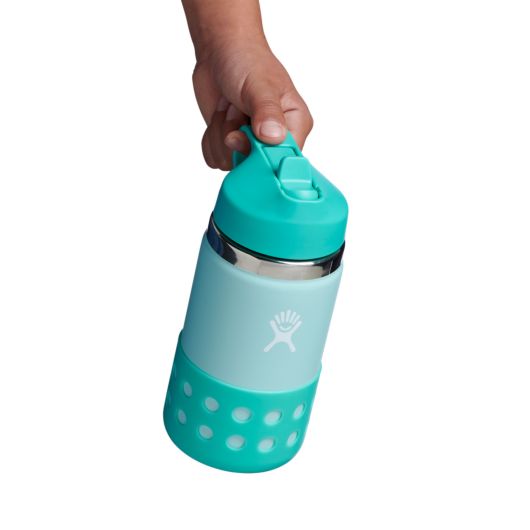 12 Oz Wide Mouth Insulated Stainless Steel Water Bottle For Kids