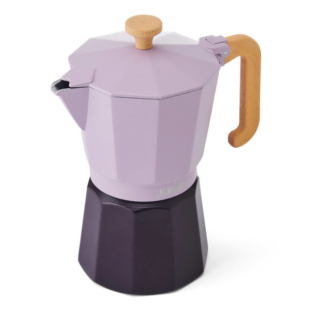 La Cafetière Venice 6 Cup Espresso Maker- Aluminium-Various colors