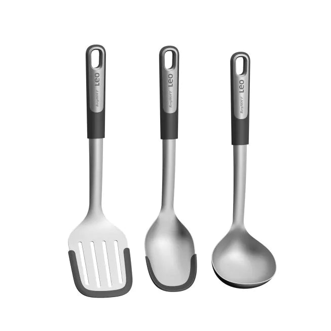 3-pc Utensil Set Graphite - The Organised Store