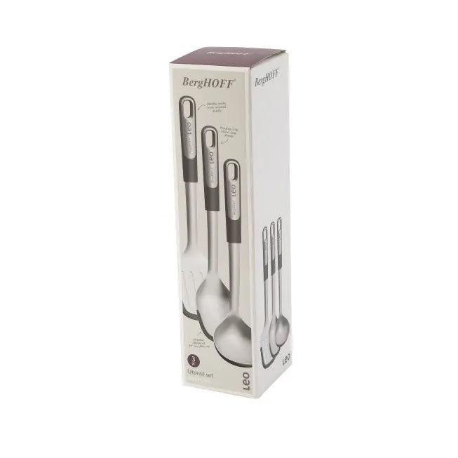 3-pc Utensil Set Graphite - The Organised Store