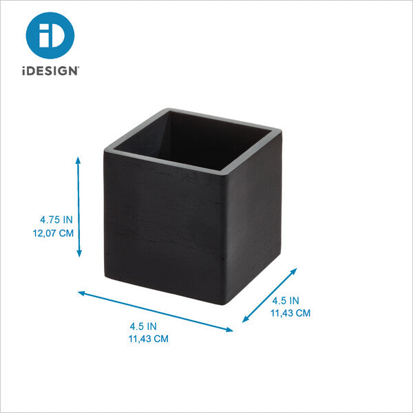 Storage Box Tall iDesign The Home Edit - Black